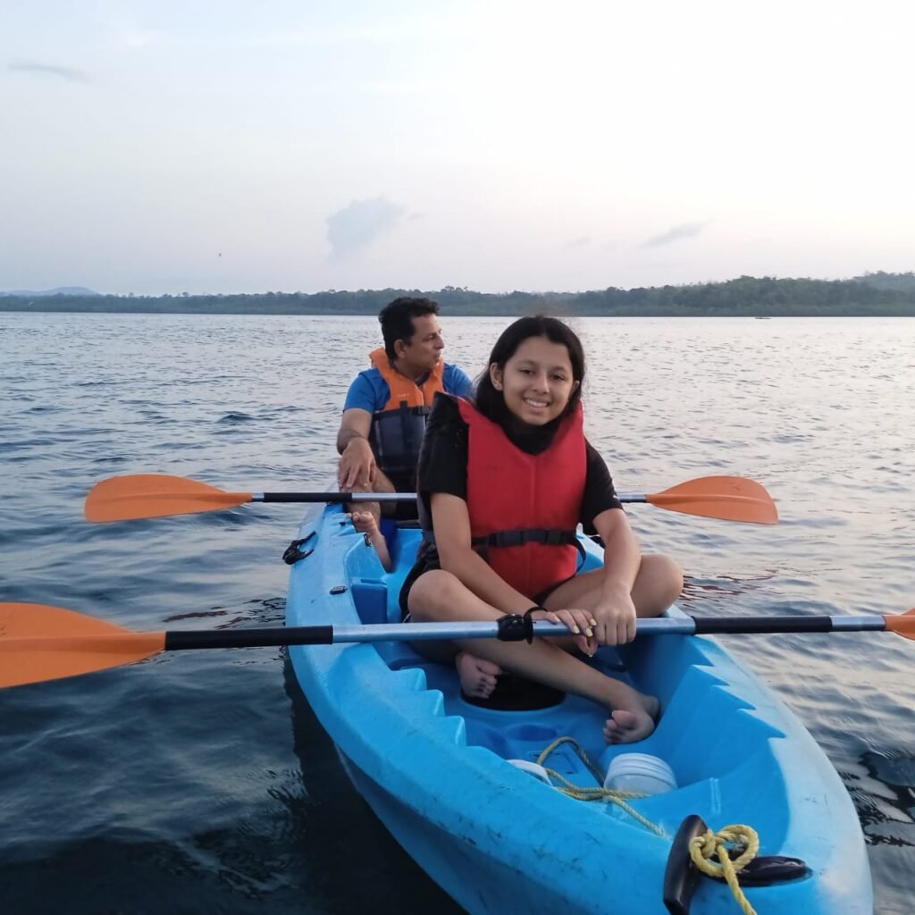 Kayaking through Havelock Andaman