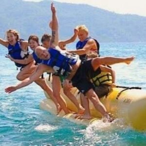 banana ride at elephant beach