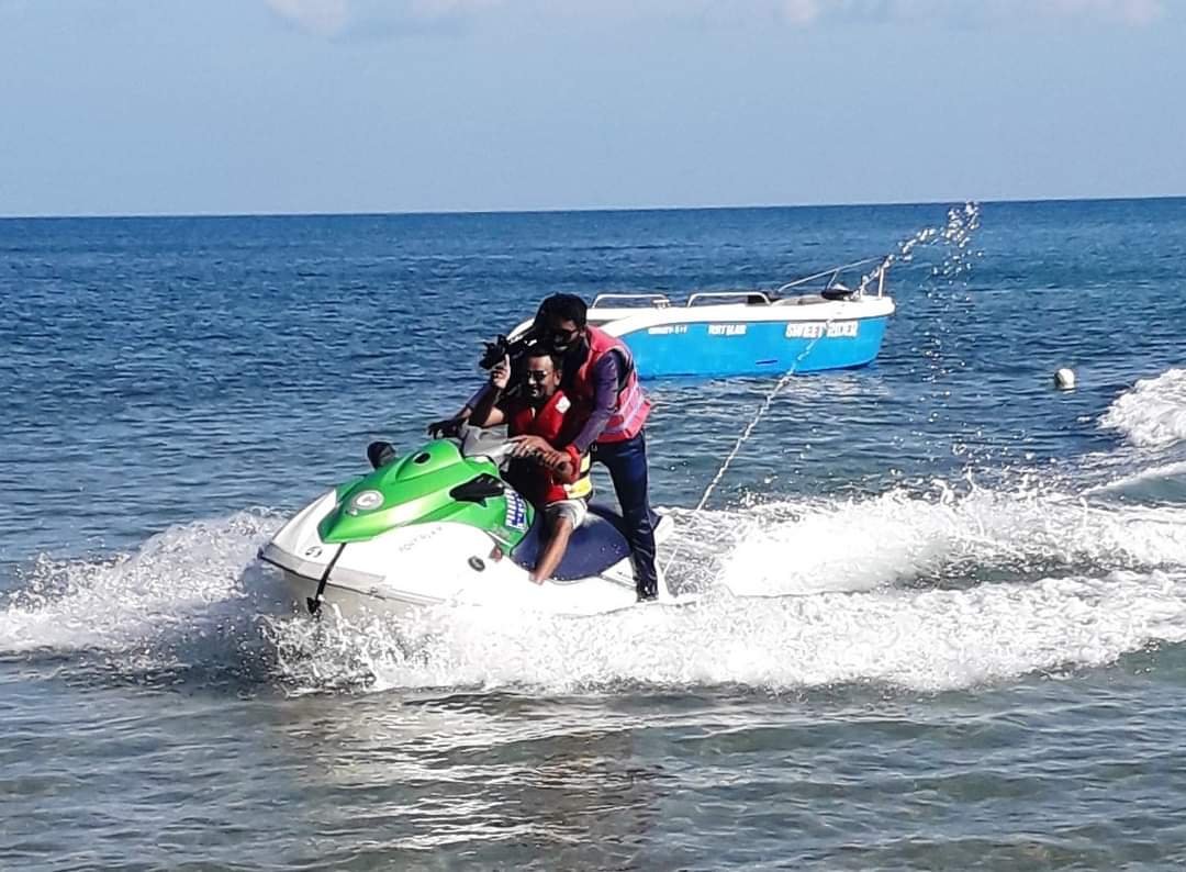 Jet ski at Elephant Beach