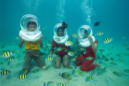 Sea Walk at Havelock Andaman