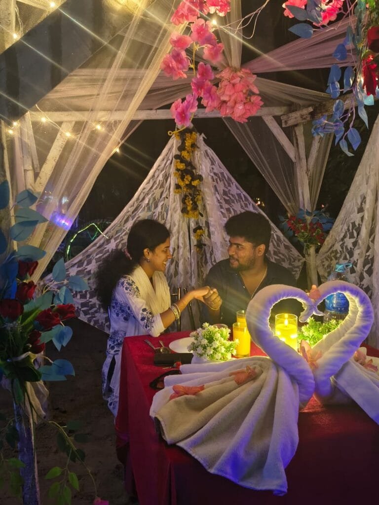 Romantic couple havelock