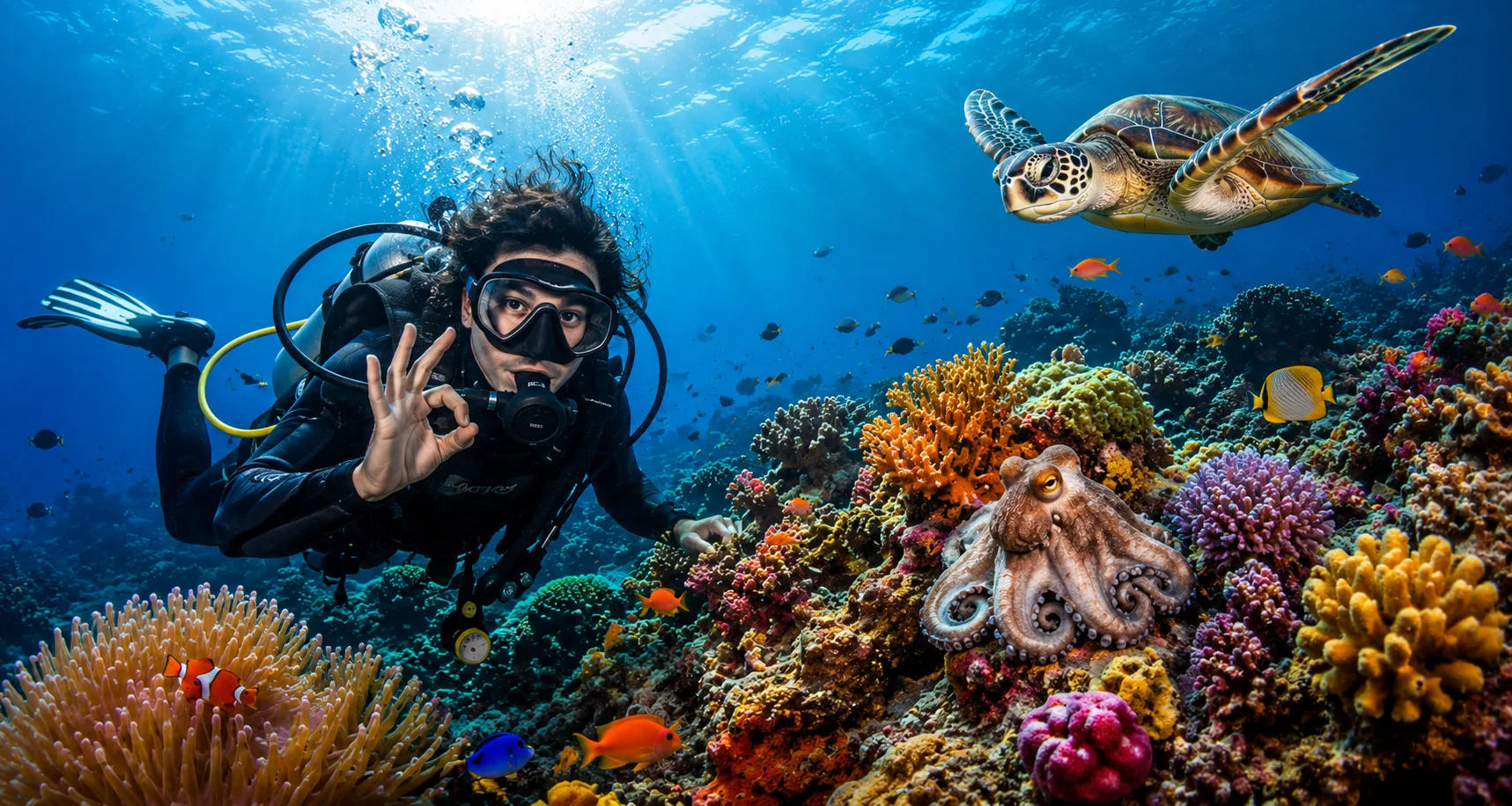 Scuba Diving at Havelock
