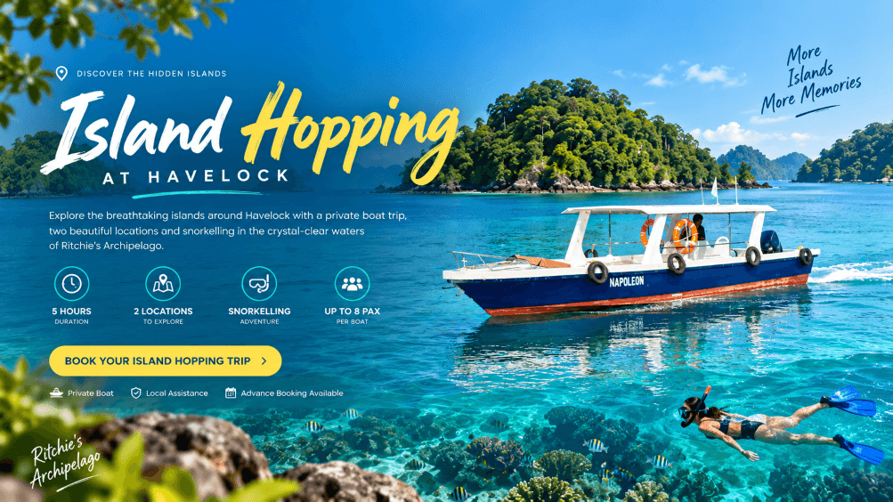 island hopping at havelock