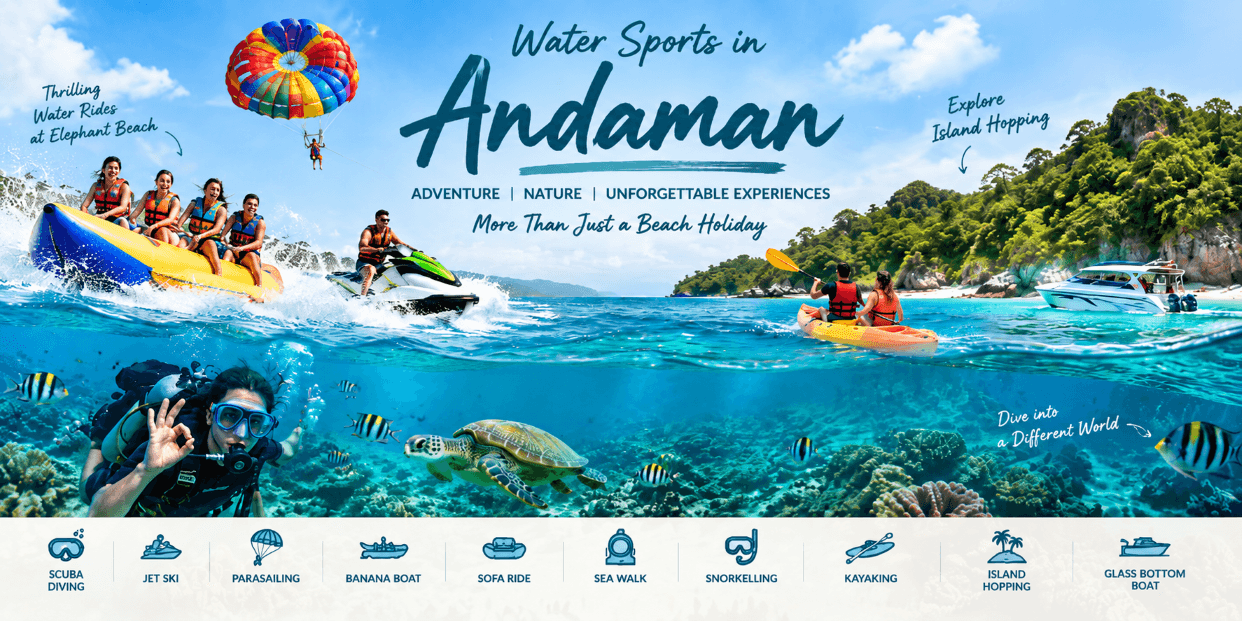 watersports in Andaman